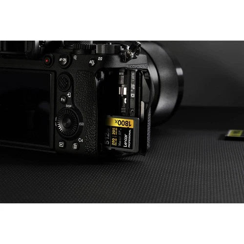 Lexar GOLD Series Professional 1800x 512GB UHS-II SDXC Memory Card