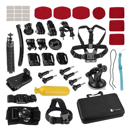 DJI Osmo Action 4 Camera Standard Combo, Bundle with Froggi Extreme Sport Access