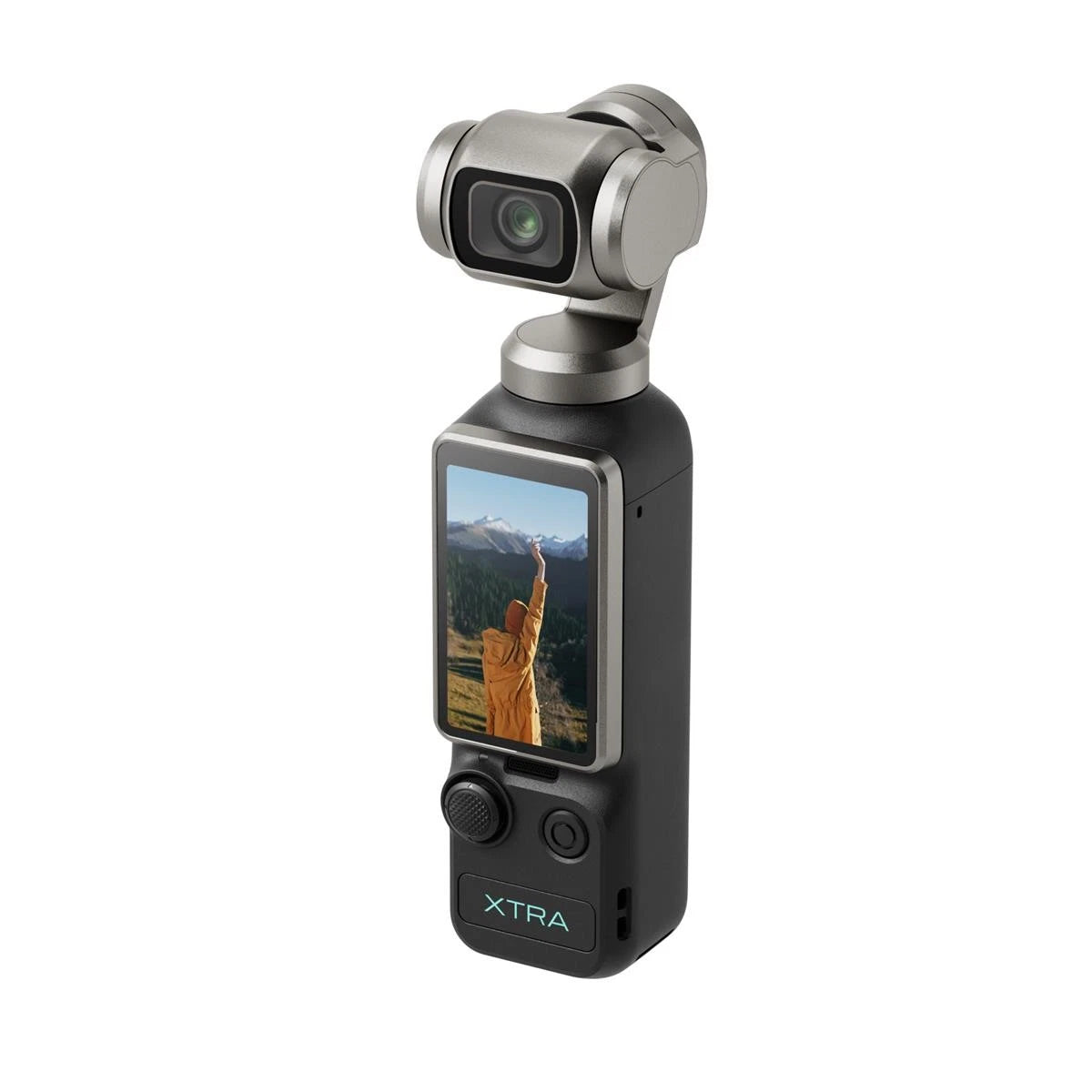 XTRA EDGE Muse 4K Action Camera Bundle, Aries 4000mAh P-Bank, Carrying Case, 64G