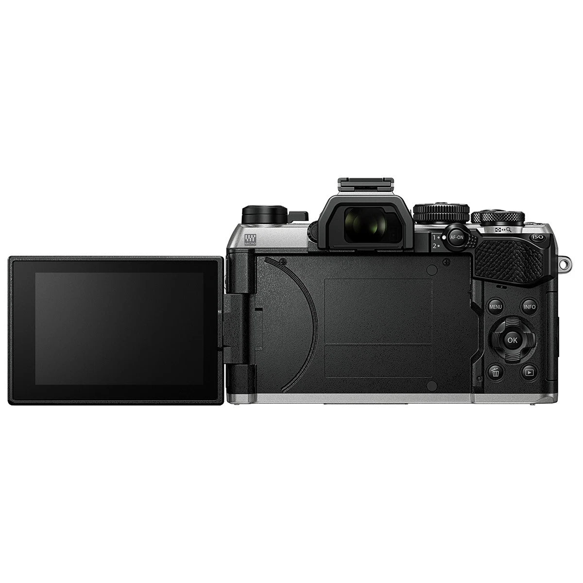 OM SYSTEM OM-5 Mark II Mirrorless Camera, Silver with M.Zuiko Digital ED 14-150m
