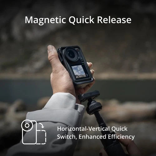 DJI Osmo Action 4 Camera Standard Combo, Bundle with Froggi Extreme Sport Access