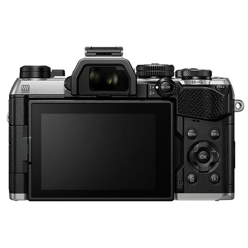 OM SYSTEM OM-5 Mark II Mirrorless Camera, Silver with M.Zuiko Digital ED 14-150m